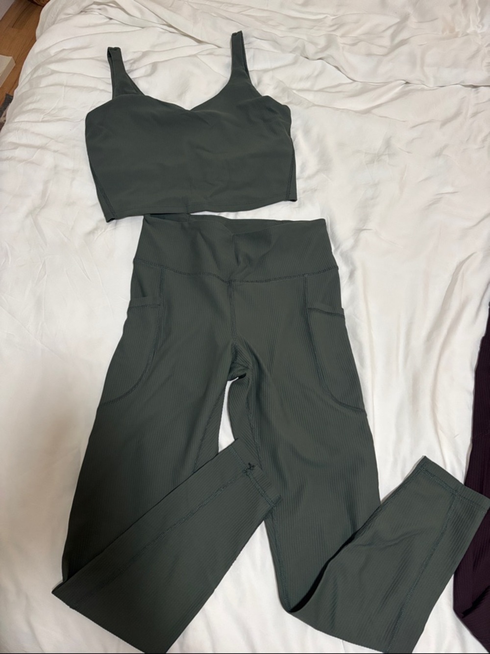 3 ribbed workout sets bundle - Picture 4 of 7